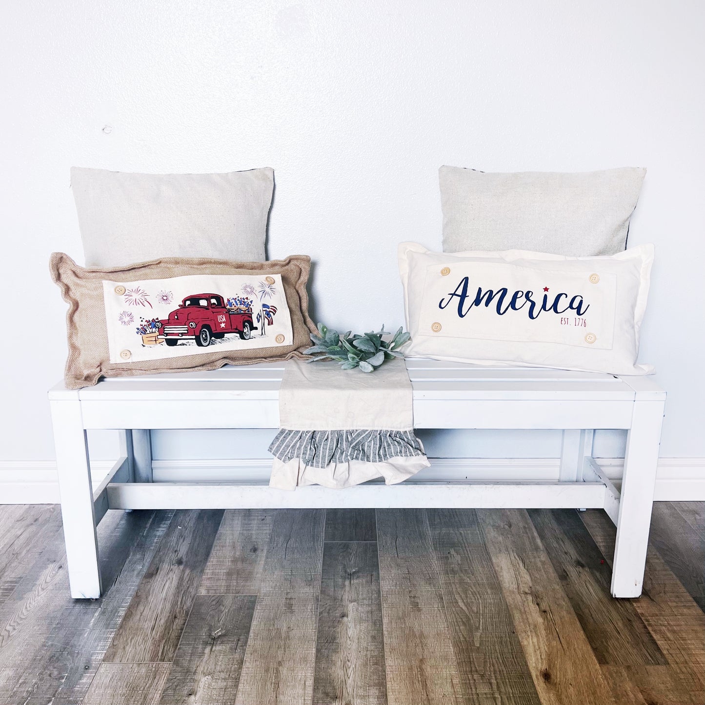 Bundle Deal: Patriotic Bundle (4 pack) SAVE!!!:AMERICA 1776 / QUILTED BARN FLAG / OLD GLORY FLAG / FIREWORKS TRUCK