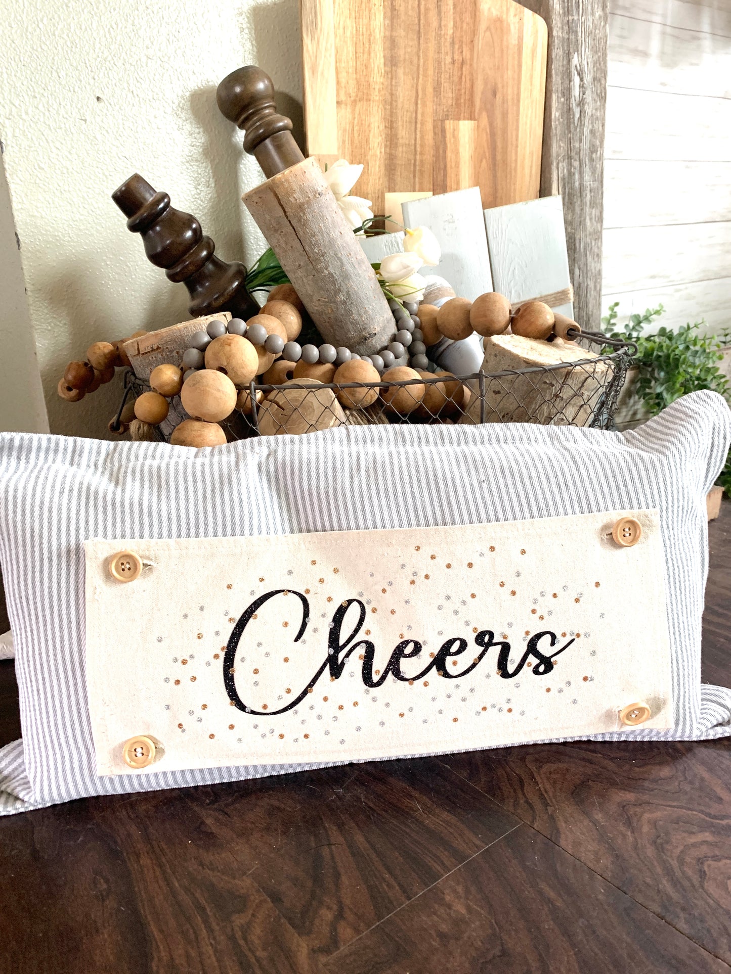 Glitter Holiday Panel: Graduation, Winter; CHEERS