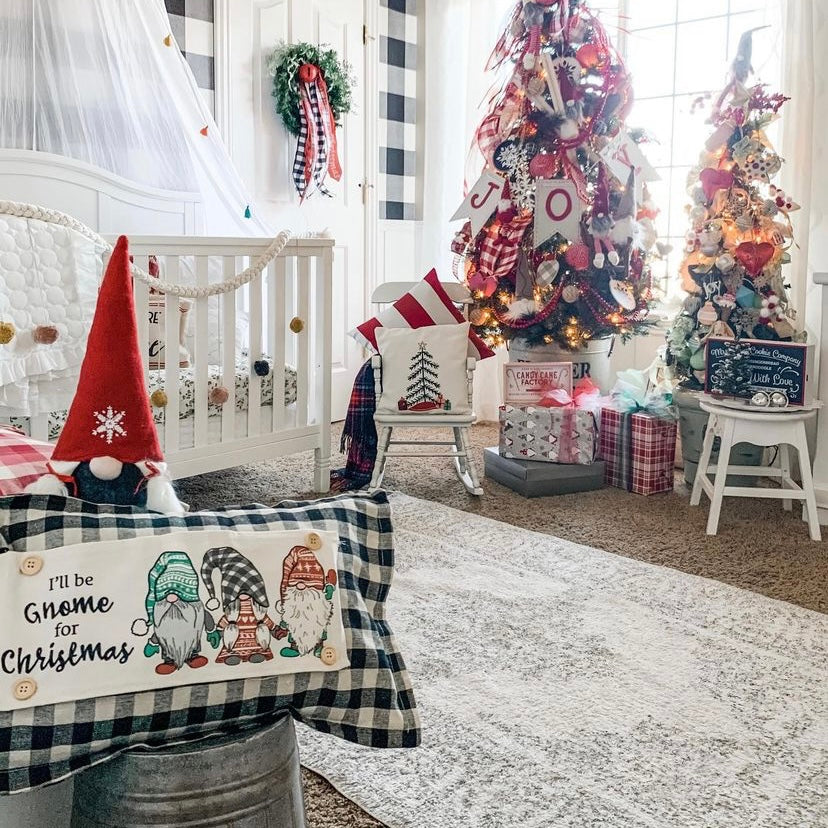 Pillow ONLY (with fluffy insert): Buffalo Check Gingham: BUFFALO CHECK PILLOW (with insert)