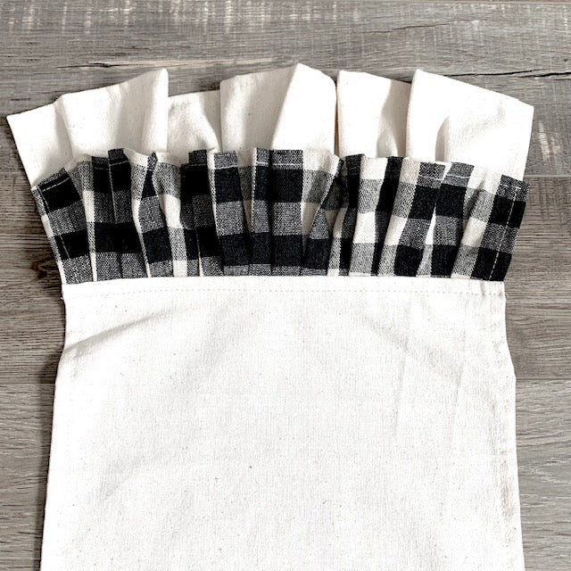 PARTY PACKAGE BUNDLE: Holiday Panel Halloween October Fall Autumn: Trick or Treat / Smell My Feet + BUFFALO CHECK RUNNER