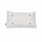 PILLOW ONLY (with fluffy insert): Farmhouse Gray/White Ticking Stripes: RECTANGLE GRAY/WHITE STRIPES TICKING  PILLOW (with insert)