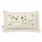PANEL ONLY: RECTANGLE Botanical Shamrock St. Patrick's Farm Spring, Summer; WHITE CLOVER