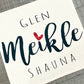 SQUARE Custom Panel: Wedding/Anniversary {Leave the Name/Year in NOTES} CUSTOM PANEL