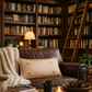PILLOW ONLY (with fluffy insert): Country Idaho Potato Sack Burlap: RECTANGLE BURLAP PILLOW (with insert)