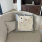 GIFT GUIDE:  PERFECT FOR THE ONE WHO HAS EVERYTHING!   SQUARE  SET: TICKING STRIPES PILLOW (comes with foam insert and these 4 panels in back pocket); Winter Spring Summer Fall Autumn: SKI BENCH, HELLO PUMPKIN, LAND THAT I LOVE, SPRING DRIED FLOWERS
