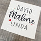 SQUARE Custom Panel: Wedding/Anniversary {Leave the Name/Year in NOTES} CUSTOM PANEL