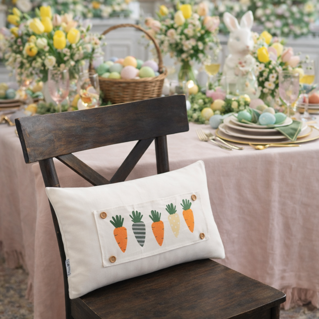 4 PANEL ONLY BUNDLE: RECTANGLE Easter Bundle Panels HE IS RISEN / QUILTED EGGS / CHICKS / CARROTS