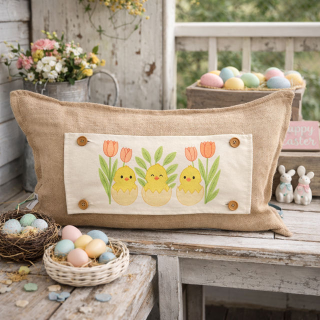 4 PANEL ONLY BUNDLE: RECTANGLE Easter Bundle Panels HE IS RISEN / QUILTED EGGS / CHICKS / CARROTS