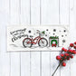 4 PANELS ONLY BUNDLE: RECTANGLE Christmas Music Bundle  SAVE!  SLEIGH RIDE,  JINGLE BELLS, CMAS BIKE, MERRY AND BRIGHT LIGHTS