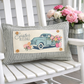 PANEL ONLY: RECTANGLE Spring, Summer, Floral, Eggs, Pastel, Blessings, Father's Day; EASTER VINTAGE TRUCK