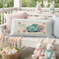 PANEL ONLY: RECTANGLE Spring, Summer, Floral, Eggs, Pastel, Blessings, Father's Day; EASTER VINTAGE TRUCK