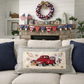 PANEL ONLY: RECTANGLE Summer; Father's Day Dad Fireworks Vintage Classic Old Red Truck; FIREWORK TRUCK