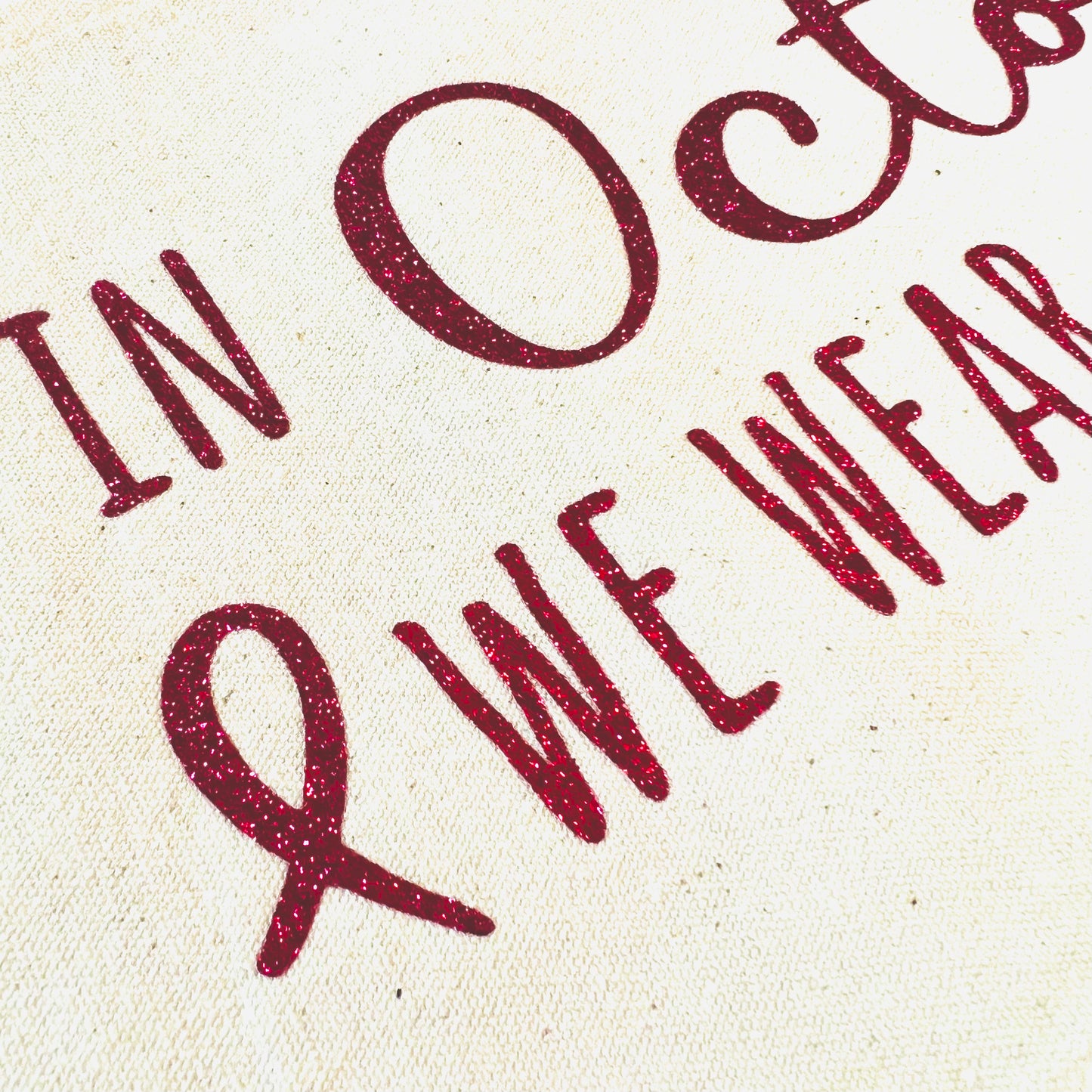 SET of 2 Memory Panel: Glitter; Breast Cancer Awareness Pink Halloween Ribbon October Brave & Strong, BRAVE AND STRONG, PINK OCTOBER