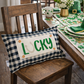 GLITTER PANEL ONLY:  RECTANGLE, Irish Kisses & Shamrock Wishes; Spring St. Patrick's Day, GLITTER LUCKY