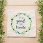 PANEL ONLY: SQUARE Entry, Garden, Between Holidays, House Warming, Host, Mother's Day Neutral; HOME WREATH