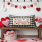 PILLOW ONLY (with fluffy insert): Buffalo Check Gingham: RECTANGLE BUFFALO CHECK PILLOW (with insert)