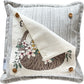 GIFT GUIDE:  PERFECT FOR THE ONE WHO HAS EVERYTHING!   SQUARE  SET: TICKING STRIPES PILLOW (comes with foam insert and these 4 panels in back pocket); Winter Spring Summer Fall Autumn: SKI BENCH, HELLO PUMPKIN, LAND THAT I LOVE, SPRING DRIED FLOWERS