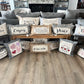 RECTANGLE Custom Panel: Your New Year Goal, Logo, What’s Your Word.. Anything you think of! RECTANGLE CUSTOM PANEL