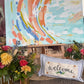 Bundle Deal: Summer Vibes Bundle (4 pack) SAVE!!!:WELCOME, FLIP FLOPS, OLD GLORY, HOME SWEET HIVE