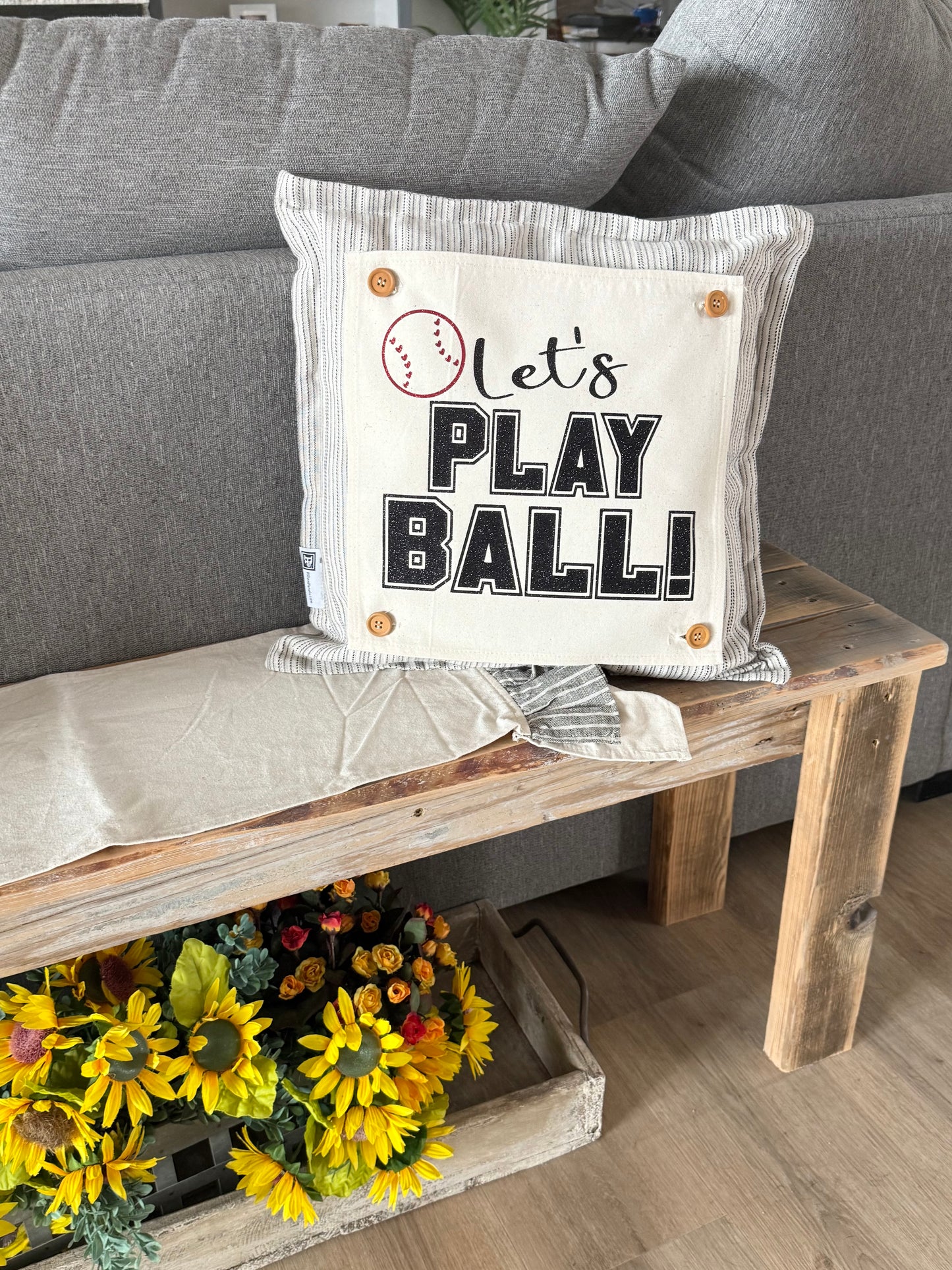 Glitter Square Panel:  Play Ball Football Baseball Softball SUPERBOWL Special Events Panel: TEAM NAME SUPERBOWL PARTY Winter Spring Summer Fall Football Team Autumn; Sports Glitter Football or Baseball PLAY BALL