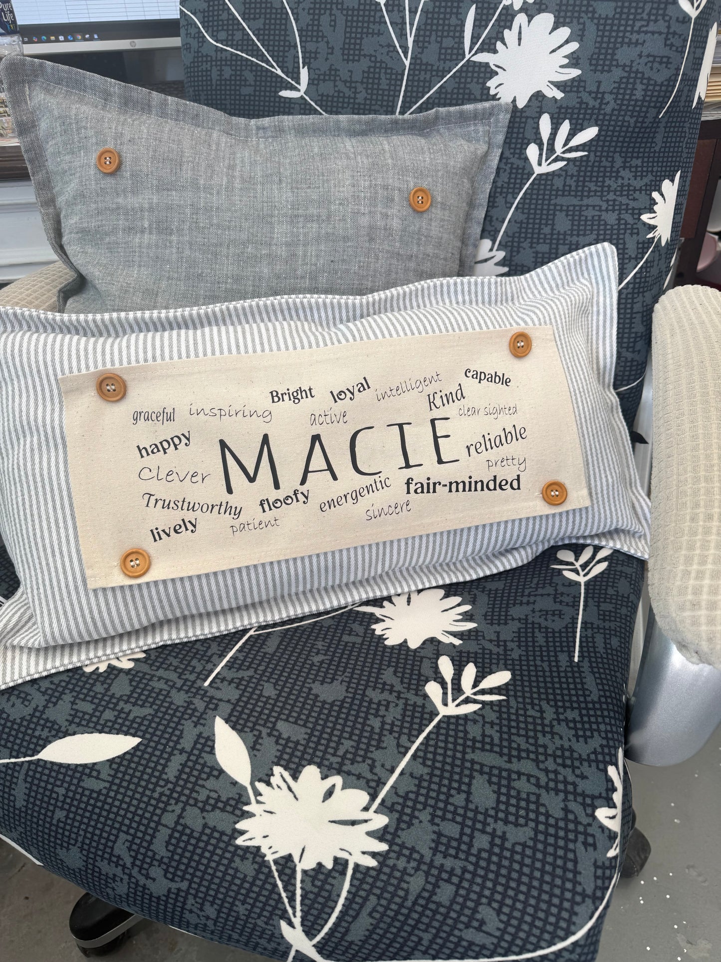 Custom Panel ONLY: Personalized encouragement, uplifting, empowering, loving RECTANGLE CUSTOM PANEL (Copy)