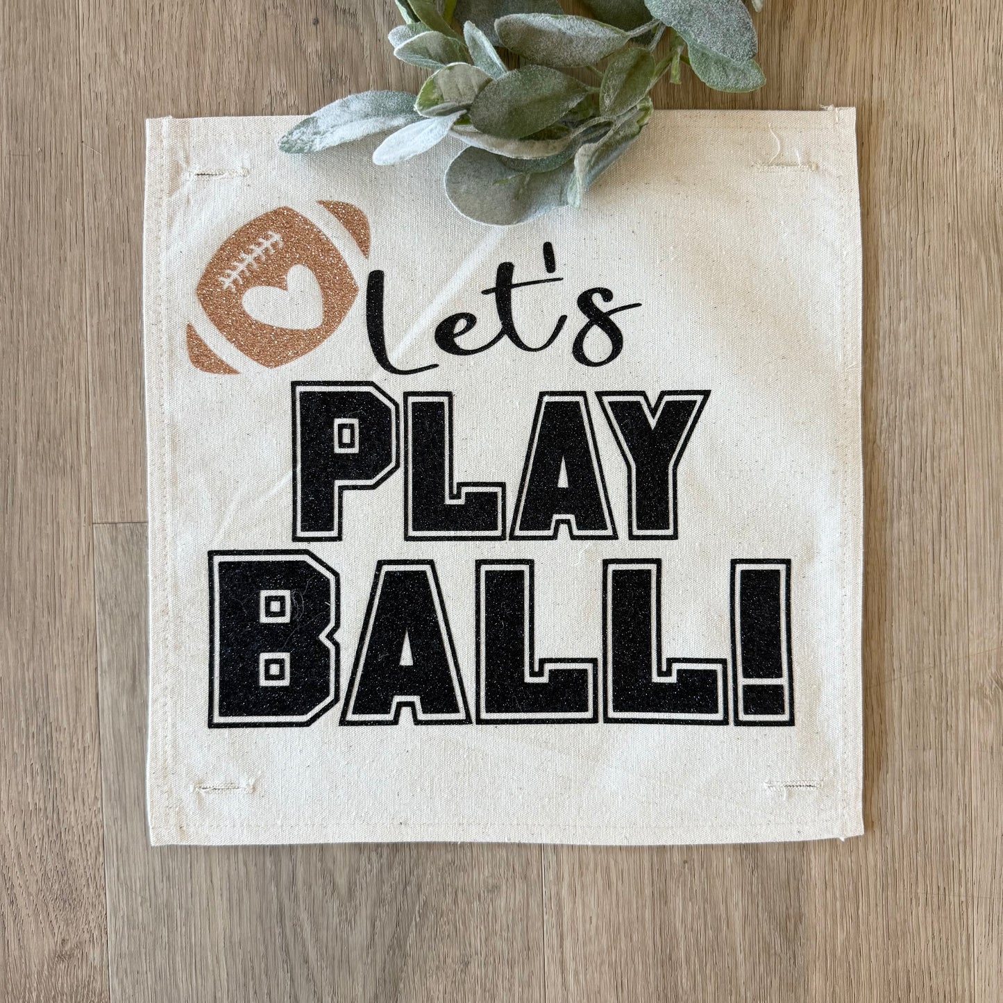 Glitter Square Panel:  Play Ball Football Baseball Softball SUPERBOWL Special Events Panel: TEAM NAME SUPERBOWL PARTY Winter Spring Summer Fall Football Team Autumn; Sports Glitter Football or Baseball PLAY BALL