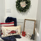 Glitter Holiday Pennant Wreath / Swag Banner: Summer BBQ American America Flag Old Glory Sparkly Fireworks Stars and Stripes 4th of July Firecrackers OH MY STARS