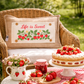 PANEL ONLY: RECTANGLE Spring, Summer, Garden Lover, Plants, Flowers; Life is Sweet STRAWBERRY PATCH