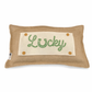 PILLOW ONLY (with fluffy insert): Country Idaho Potato Sack Burlap: RECTANGLE BURLAP PILLOW (with insert)