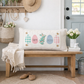 PANEL ONLY: RECTANGLE Spring, Pastel, Bunny, Buffalo Check, Gingham; PASTEL EGGS