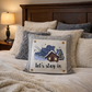 PILLOW ONLY: SQUARE Charcoal Gray Solid Pillow Only; CHARCOAL GREY PILLOW (with insert)