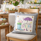 PILLOW ONLY: SQUARE Charcoal Gray Solid Pillow Only; CHARCOAL GREY PILLOW (with insert)