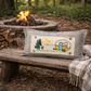 PANEL ONLY: RECTANGLE Hello BBQ Summer Vintage Camping Yellow Sunshine Camper, SUMMER CAMPER