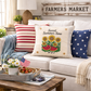 PANEL ONLY: SQUARE Entry, Garden, Between Holidays, House Warming, Host, sunflowers, watermelon, Summer; SWEET SUMMER TIME