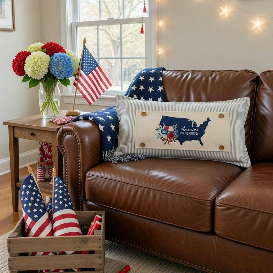 Bundle Deal: Summer Bundle (4 pack) SAVE!!!:HELLO CHERRY, OLD GLORY, USA MAP, HOME SWEET HOME