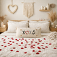 PANEL ONLY:  RECTANGLE 
Holiday Panel: Valentines, Winter, Love, Hugs, Kisses, Passion, Red, Wife Husband, Boyfriend, Girlfriend, Spouse, Kids, Vintage, Farmhouse, Heart; XOXO