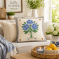 PANEL ONLY: SQUARE Entry, Garden,  House Warming, Host, Mother's Day Neutral; HYDRANGEAS