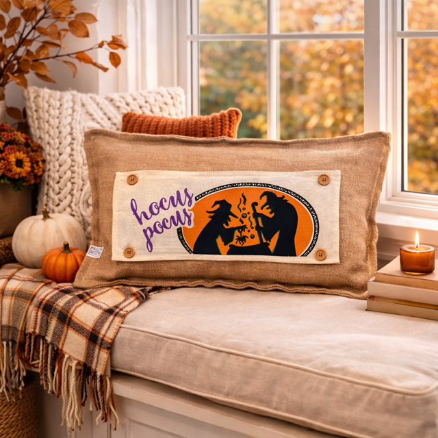PANEL ONLY: RECTANGLE Halloween October Fall Autumn Hocus Pocus Cauldron Spell Party Cackle; WITCHES BREW