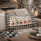 NEW! CUSTOM WINTER WEDDING BUNDLE 26:  3 seasons + GINGHAM/BUFFALO CHECK throw pillow: SNOWMAN SCARVES / XOXO / CARROT PATCH / CUSTOM PANEL