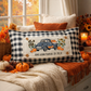PANEL ONLY: RECTANGLE Fall, Autumn,  Father's Day Dad Thanksgiving, Country Farm, Rustic; VINTAGE PUMPKIN TRUCK
