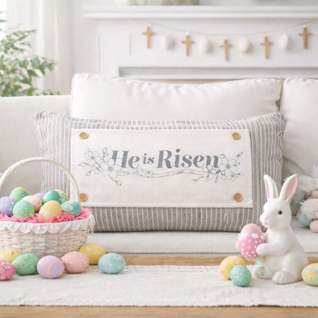 4 PANEL ONLY BUNDLE: RECTANGLE Easter Bundle Panels HE IS RISEN / QUILTED EGGS / CHICKS / CARROTS