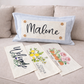 NEW! RECTANGLE SUMMER/FALL WEDDING BUNDLE:  3 seasons + TICKING STRIPES pillow:  PEONIES, CITRUS LEMON, OLD WELCOME, CUSTOM PANEL