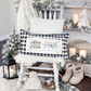 PILLOW ONLY (with fluffy insert): Buffalo Check Gingham: RECTANGLE BUFFALO CHECK PILLOW (with insert)