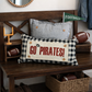 PILLOW ONLY (with fluffy insert): Buffalo Check Gingham: RECTANGLE BUFFALO CHECK PILLOW (with insert)
