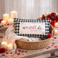 PILLOW ONLY (with fluffy insert): Buffalo Check Gingham: RECTANGLE BUFFALO CHECK PILLOW (with insert)