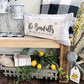 BOHO Custom Wedding Gift Bundle:  3 seasons + Boho pillow + custom last name panel & LEMON CITRUS / WHEAT / NATIVITY / CUSTOM PANEL/ BOHO PILLOW