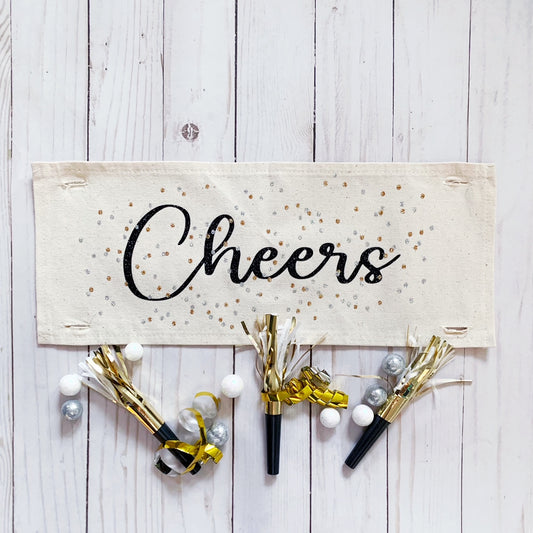 Glitter Holiday Panel:  Graduation, Winter; CHEERS