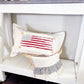 SEASONAL BUNDLE SET: Natural Cream Boho Pillow (comes with foam insert and these 4 panels in back pocket); Winter Spring Summer Fall Autumn: GATHER TOGETHER, EASTER TRUCK, SUMMER FLIP FLOPS, FARM FRESH CHRISTMAS TREES