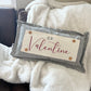 Custom Wedding Gift Bundle:  3 seasons + CHARCOAL/GALVINIZED STRIPES pillow + custom last name panel & BEEHIVE / NEW CMAS TRUCK / BE MY VALENTINES / CUSTOM LAST NAME PANEL