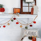 SEASONAL BUNDLE SET: Gray/White Ticking Stripes Pillow (comes with foam insert and these 4 panels in back pocket); Winter Spring Summer Fall Autumn:  THANKFUL PUMPKINS, DEER, BUNNY HOP EASTER, HOME SWEET HIVE BEE